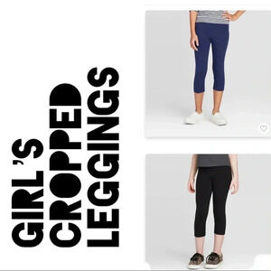 Cat & Jack Girl’s Cropped Leggings Size Large 10/12